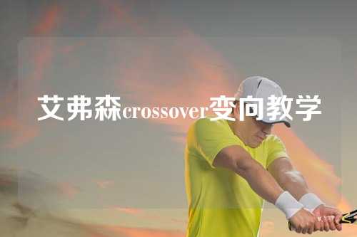 艾弗森crossover变向教学