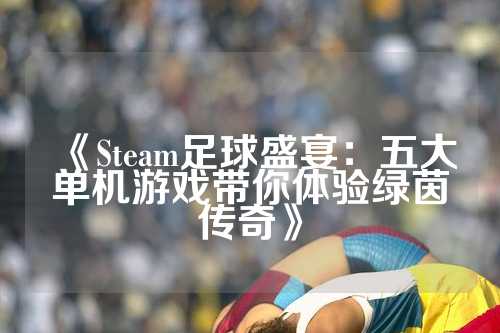 《Steam足球盛宴：五大单机游戏带你体验绿茵传奇》