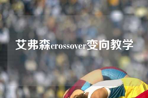 艾弗森crossover变向教学