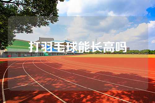 打羽毛球能长高吗