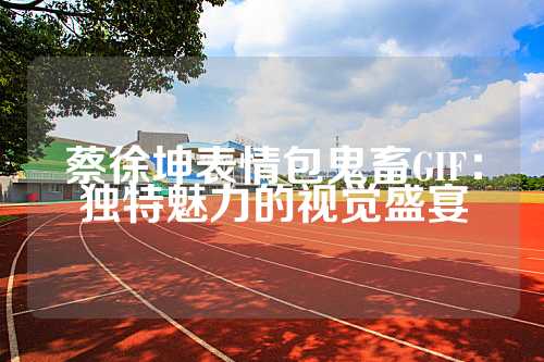 蔡徐坤表情包鬼畜GIF：独特魅力的视觉盛宴